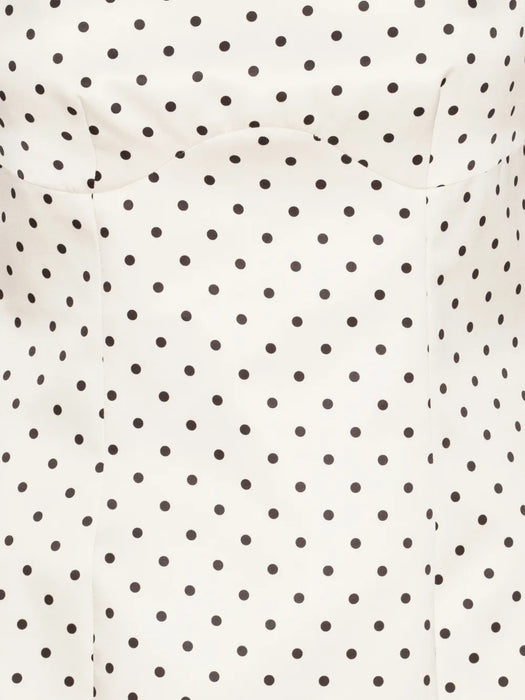 Polka dots mini dress 116526803  ROTATE 