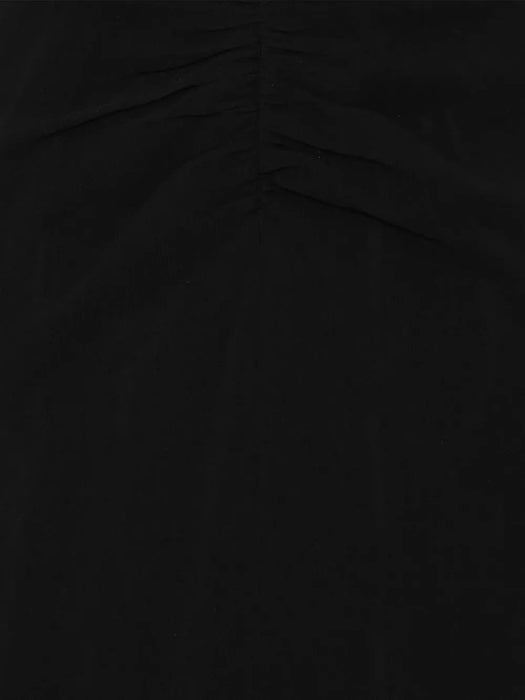 Lace-trim ruched dress 116593100  ROTATE 