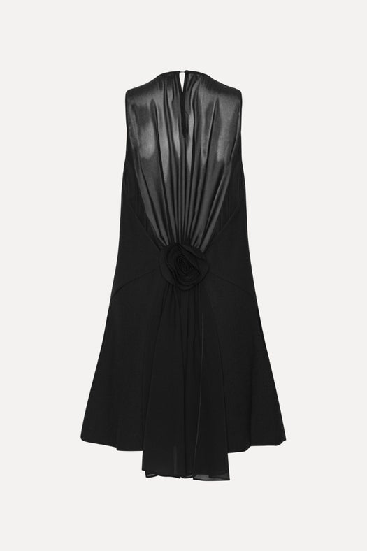 Crepe Mini A-line Dress 116621100  ROTATE 