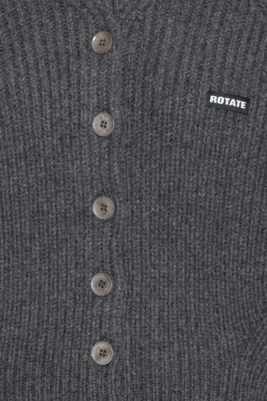 Knit Boxy Hoodie 1167001205  ROTATE 