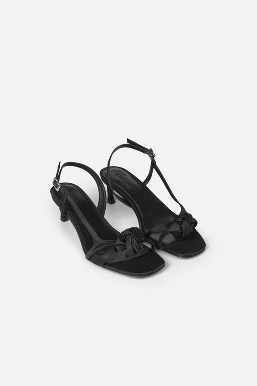 Satin Knot Strappy Sandals 116747100  ROTATE 
