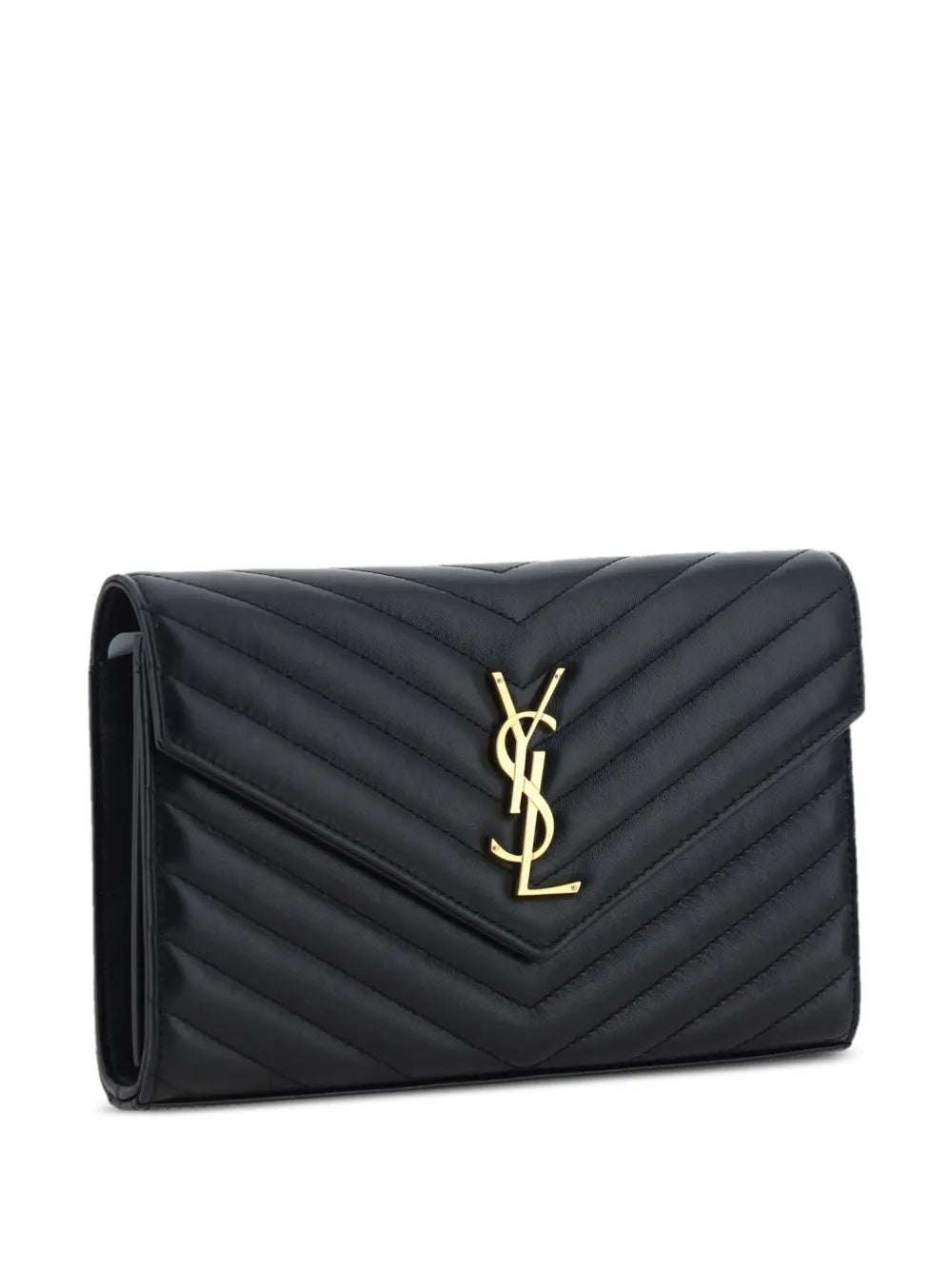 Cassandre leather chain wallet 377828 AAA441000 SAINT LAURENT 