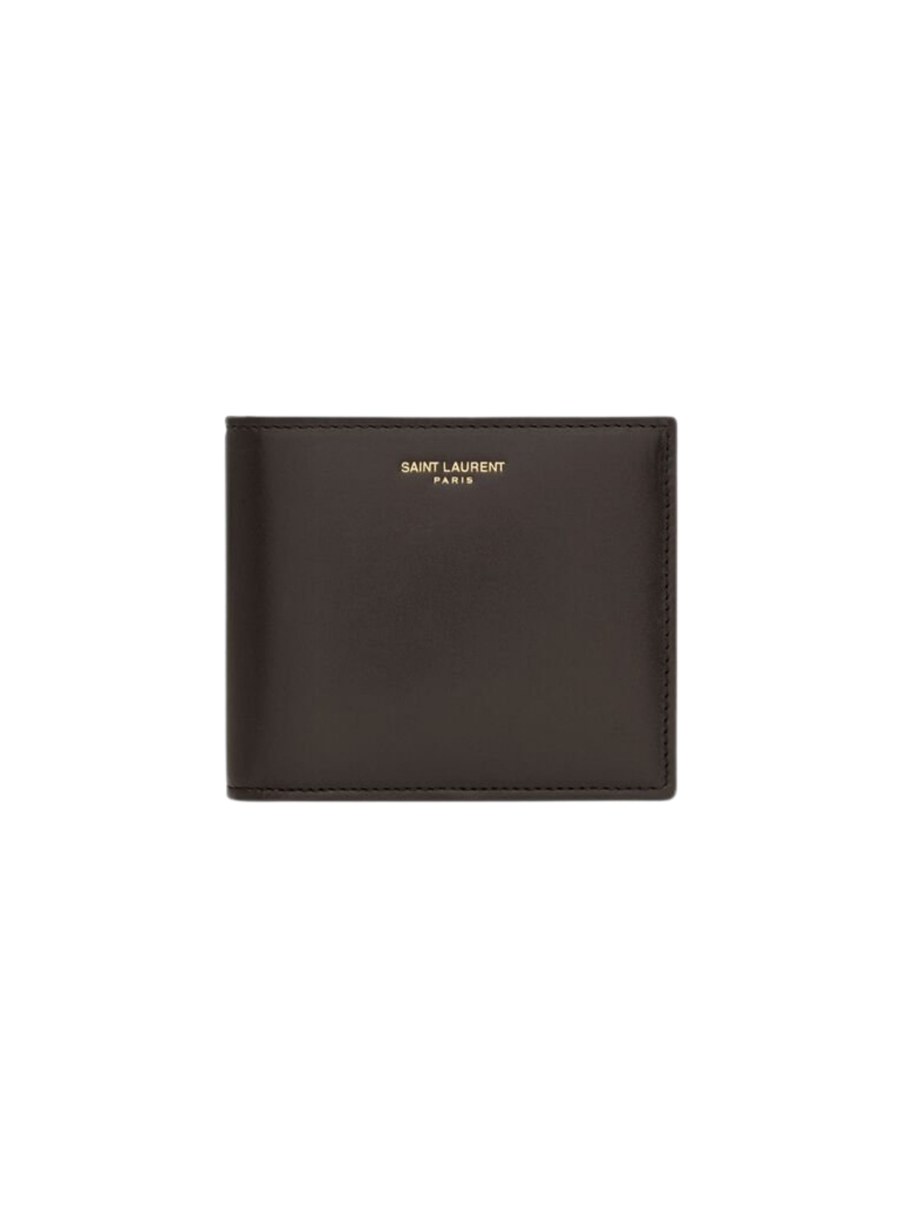 East/West wallet in two-tone smooth leather 396307 AAG2F2052 SAINT LAURENT 