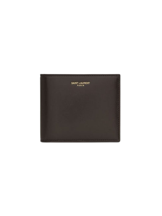 East/West wallet in two-tone smooth leather 396307 AAG2F2052 SAINT LAURENT 