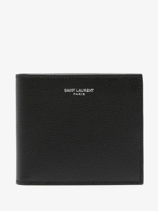 East/West wallet in grain de poudre leather 396307 BTY0N1000 SAINT LAURENT 