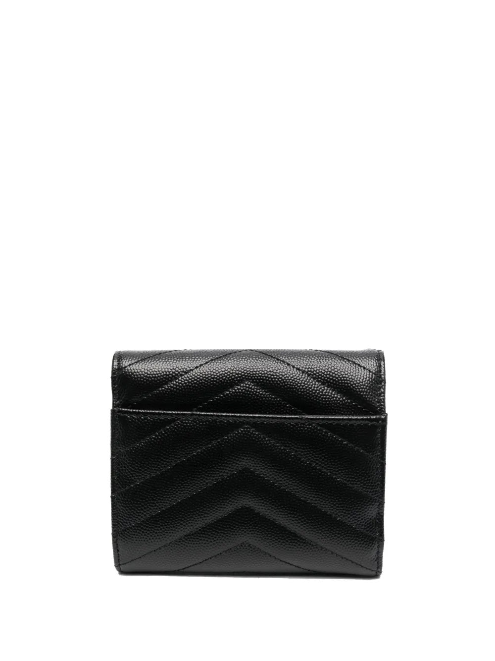 Monogram compact tri-fold wallet 403943 BOW011000 SAINT LAURENT 