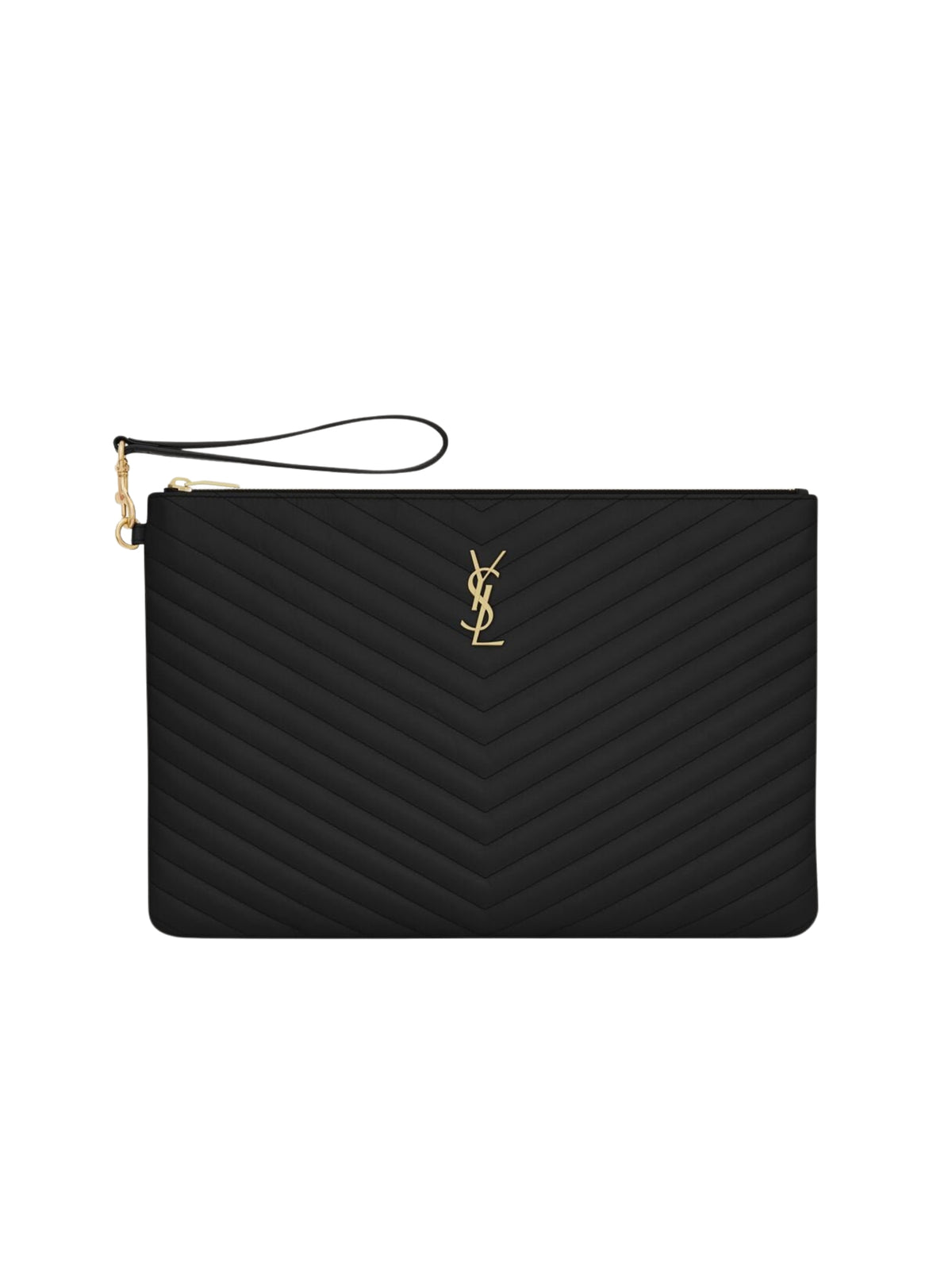 CASSANDRE MATELASSÉ document holder in leather 440222 CWU011000 SAINT LAURENT 