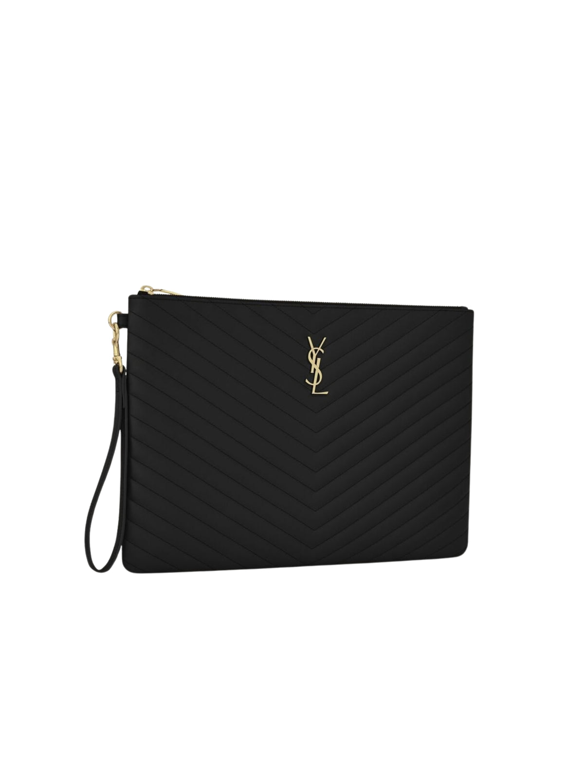 CASSANDRE MATELASSÉ document holder in leather 440222 CWU011000 SAINT LAURENT 
