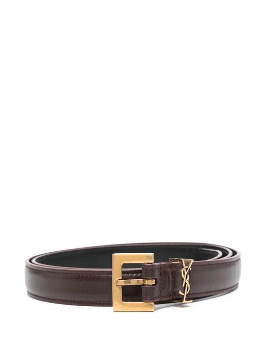 Cassandre leather belt 554465 BOO0W6892 SAINT LAURENT 