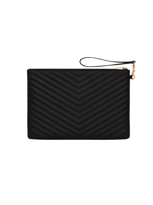 CASSANDRE MATELASSÉ tablet pouch in leather 559193 CWU011000 SAINT LAURENT 