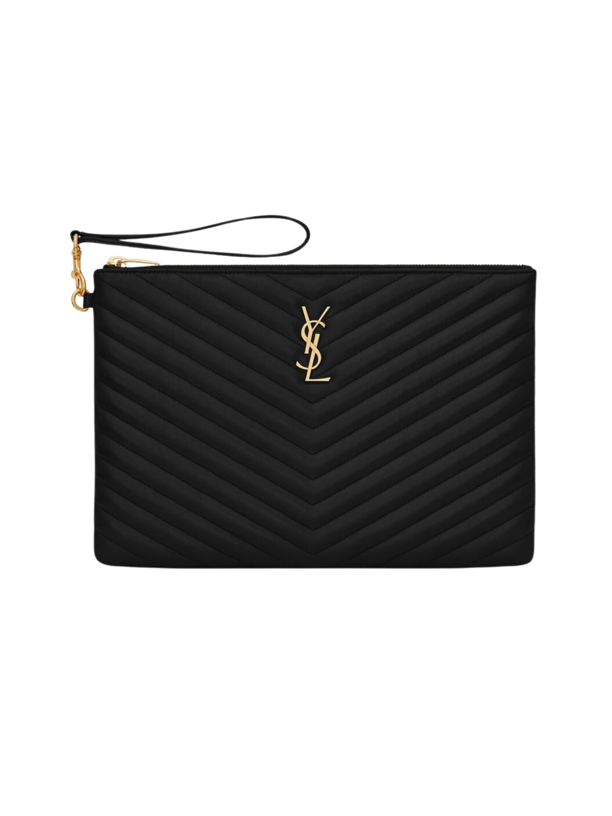 CASSANDRE MATELASSÉ tablet pouch in leather 559193 CWU011000 SAINT LAURENT 