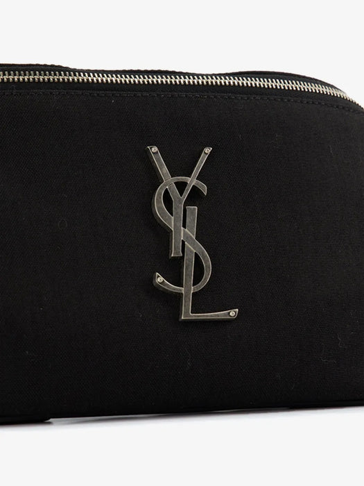 CASSANDRE CLASSIC CROSSBODY BAG in canvas and leather 590076 GIV6E1000 SAINT LAURENT 