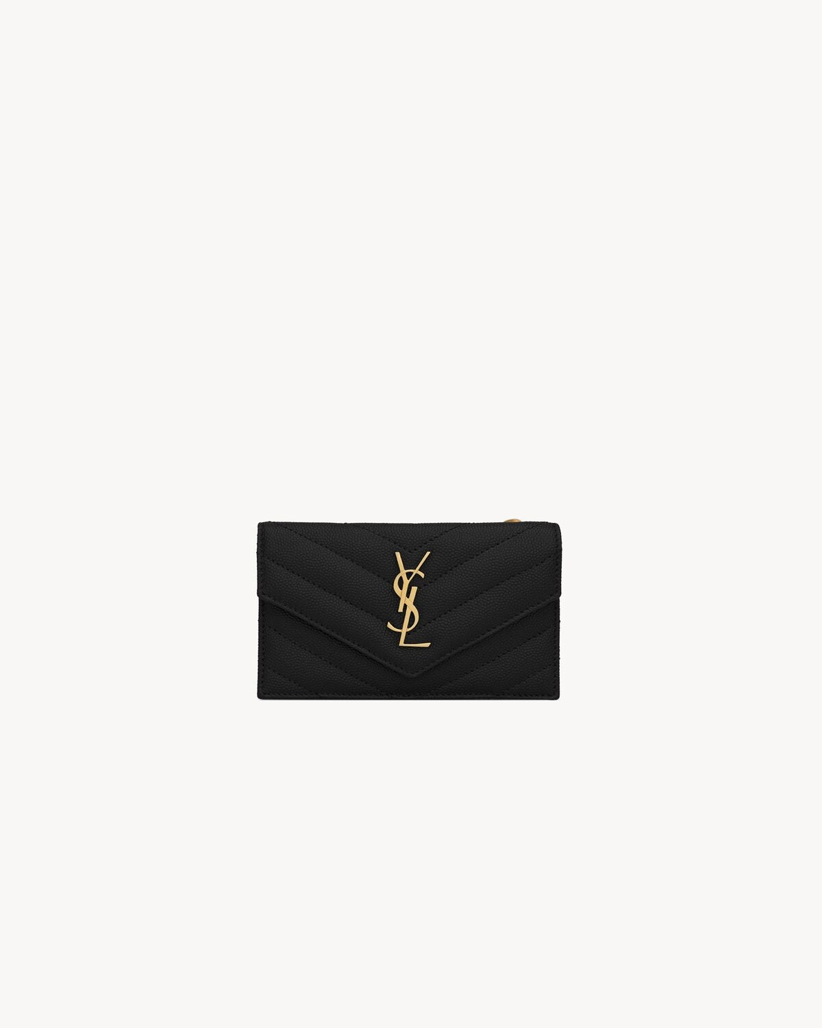 Flap card case 612808 BOW011000 SAINT LAURENT 