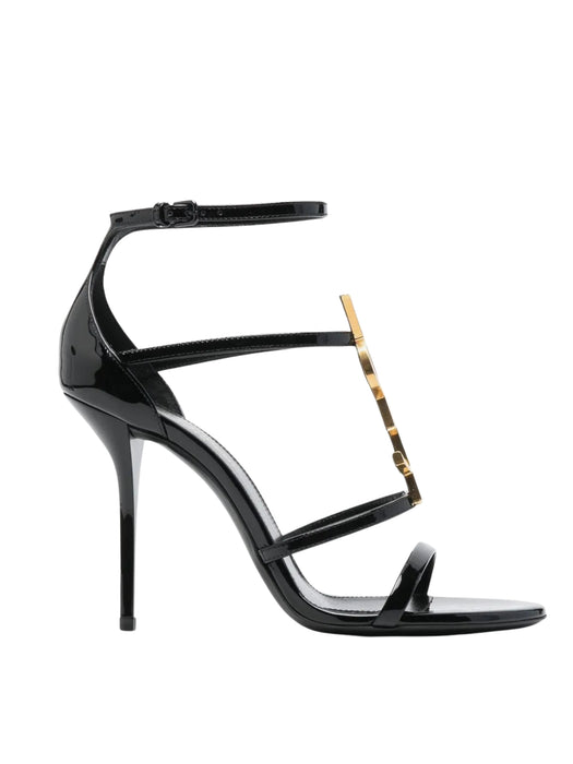 Cassandra sandals in patent leather 630109 1TVKK1000 SAINT LAURENT 