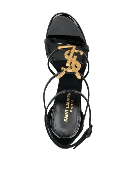 Cassandra sandals in patent leather 630109 1TVKK1000 SAINT LAURENT 
