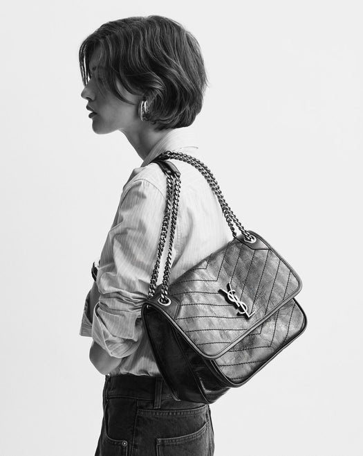 Niki medium in vintage leather 633184 0EN071000 SAINT LAURENT 