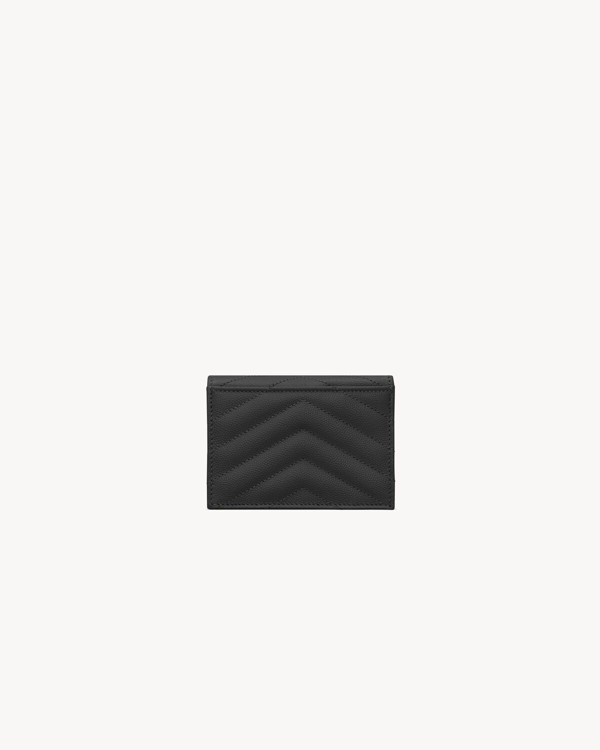 Cassandre Matelasse flap card 668290 BOWA11000 SAINT LAURENT 