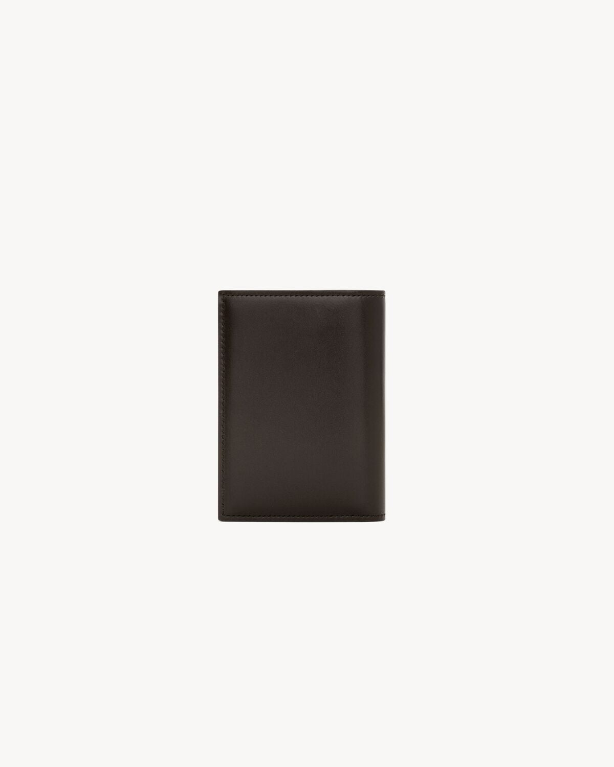 Paris credit card wallet in two-tone smooth leather 668726 AAG2F2052 SAINT LAURENT 