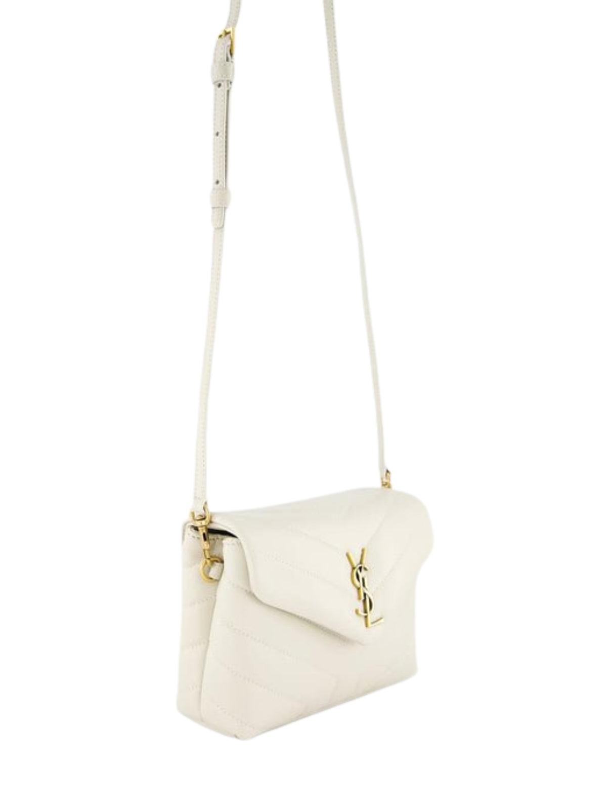 White Loulou Toy Crossbody Bag 678401 DV7079207 SAINT LAURENT 