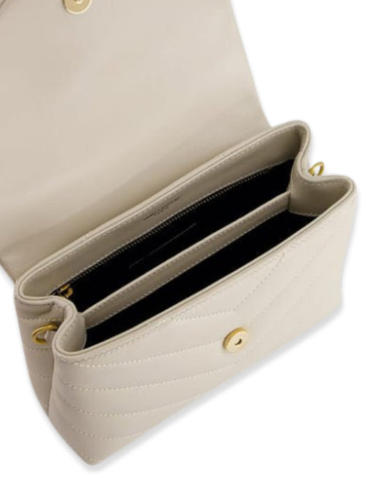 White Loulou Toy Crossbody Bag 678401 DV7079207 SAINT LAURENT 