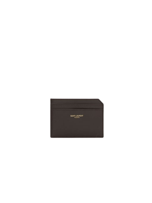 Paris open card case in two-tone smooth leather 752898 AAG2F2052 SAINT LAURENT 