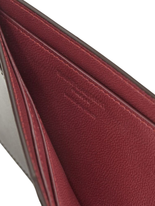 Paris open card case in two-tone smooth leather 752898 AAG2F2052 SAINT LAURENT 