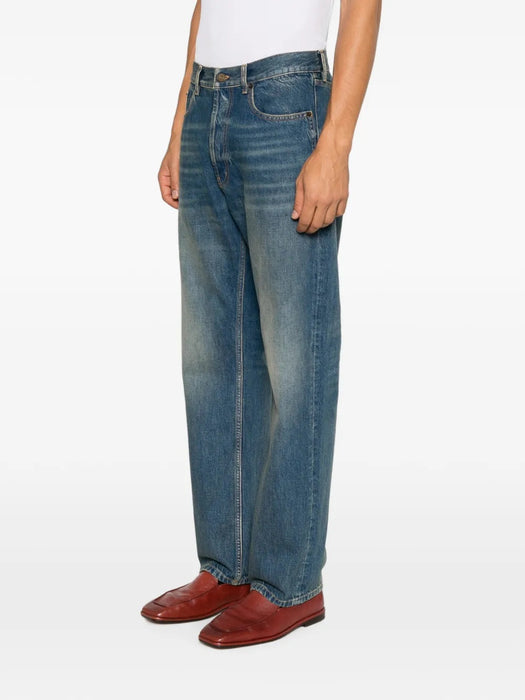 Loose straight mid-rise jeans 795478 Y09XK4338 SAINT LAURENT 
