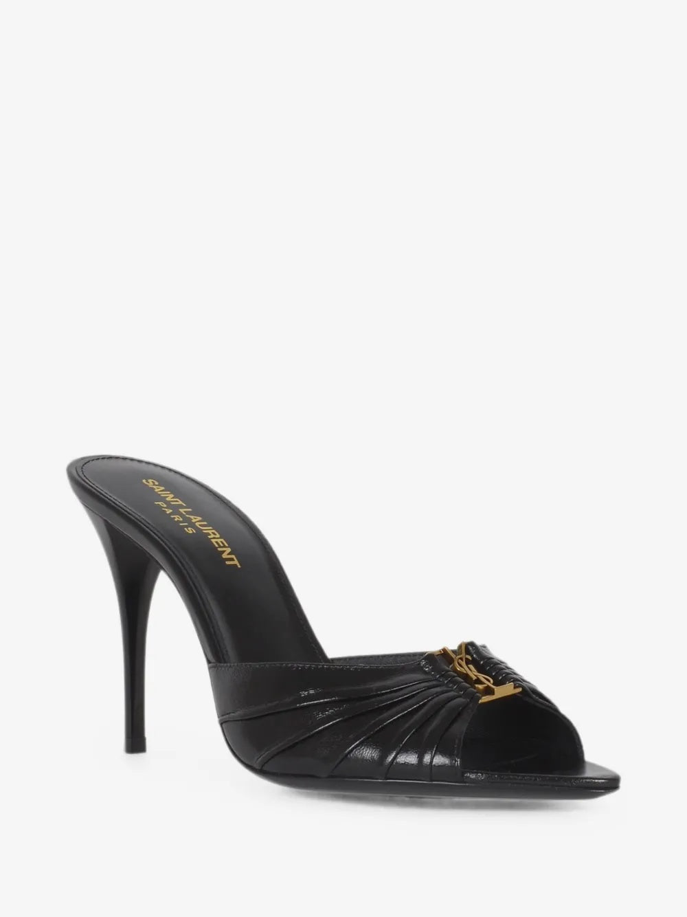 Babylone mules in smooth leather 799606 AAC4K1000 SAINT LAURENT 