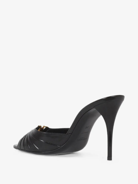 Babylone mules in smooth leather 799606 AAC4K1000 SAINT LAURENT 