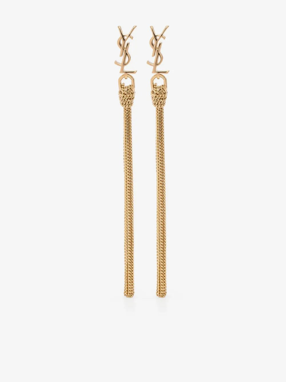CASSANDRE tassel earrings in metal 803195 Y15008030 SAINT LAURENT 