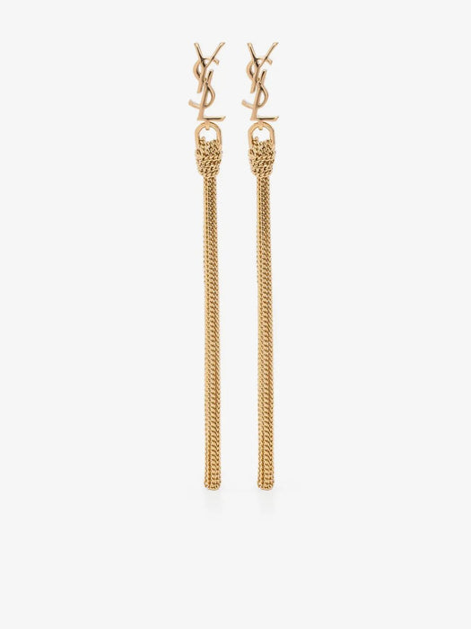 CASSANDRE tassel earrings in metal 803195 Y15008030 SAINT LAURENT 