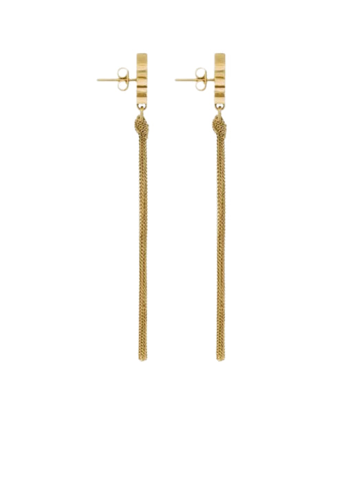 CASSANDRE tassel earrings in metal 803195 Y15008030 SAINT LAURENT 