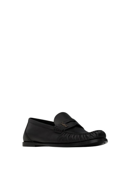 Laurent loafers in smooth leather 820618 AAELH1000 SAINT LAURENT 