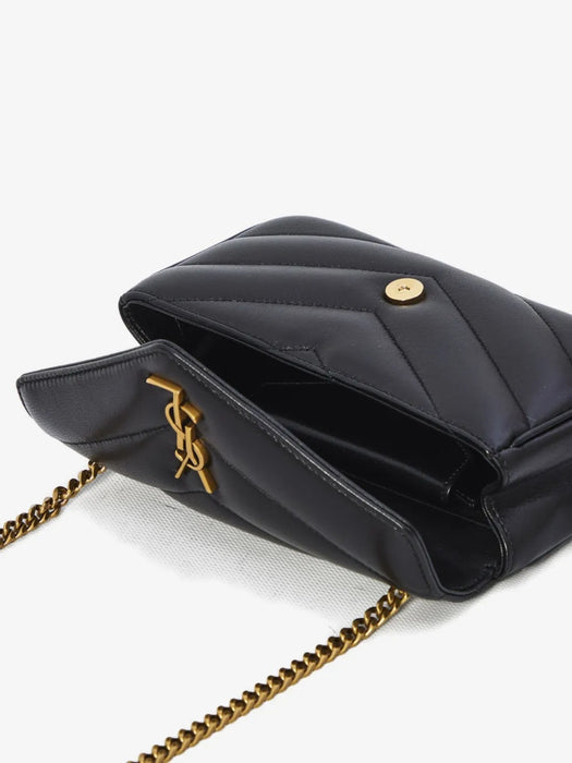 LOULOU MINI in lambskin 821749 AAEAX1000 SAINT LAURENT 