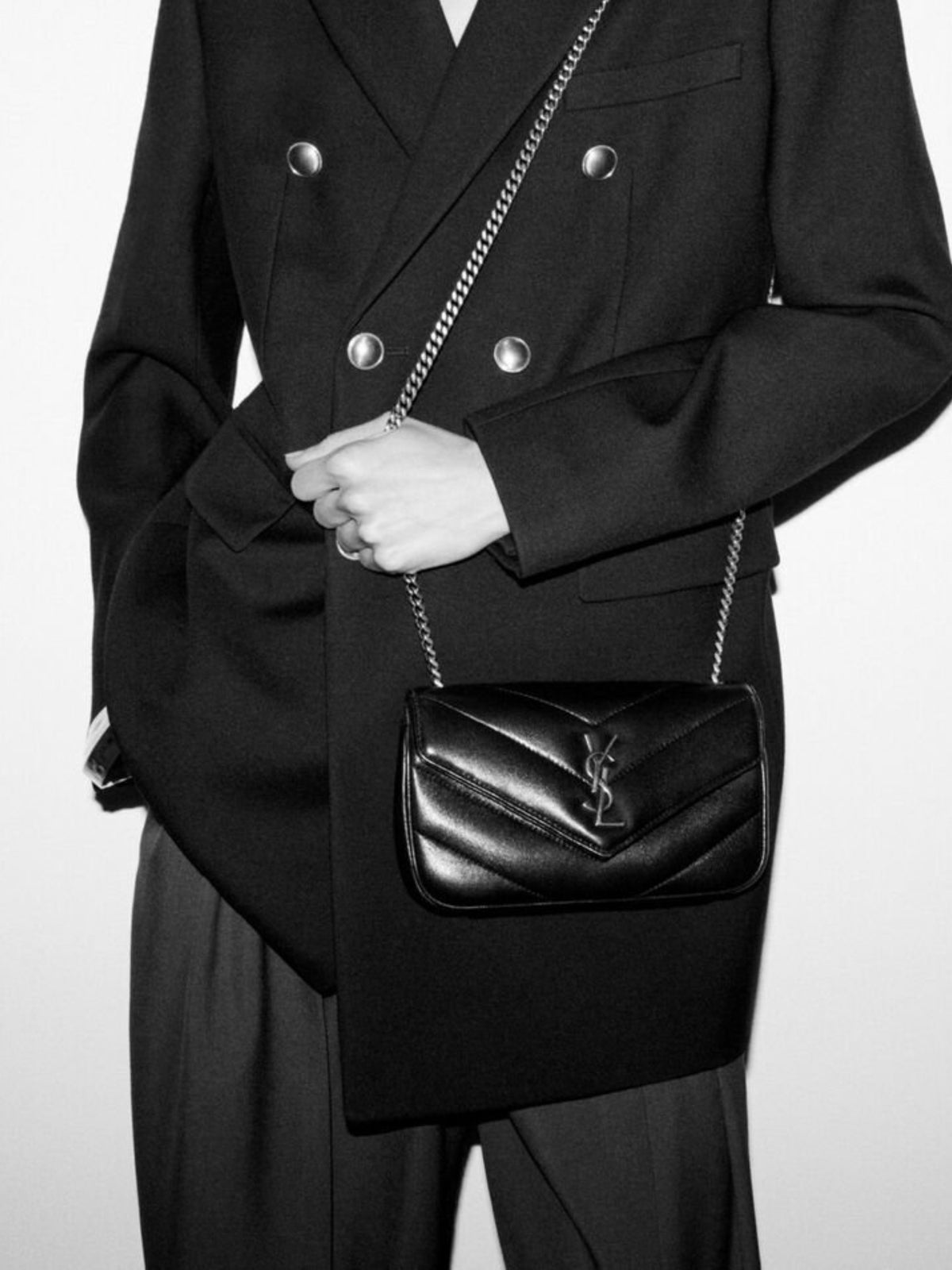 Loulou mini in lambskin 821749 AAEAX6197 SAINT LAURENT 