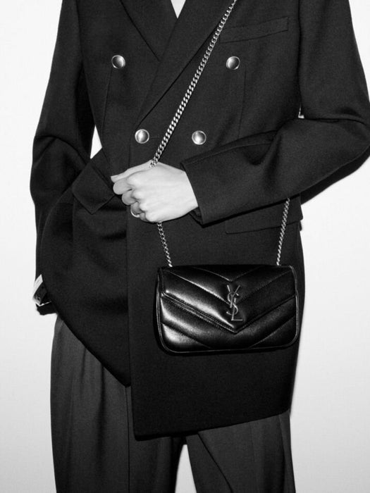 Loulou mini in lambskin 821749 AAEAX6197 SAINT LAURENT 