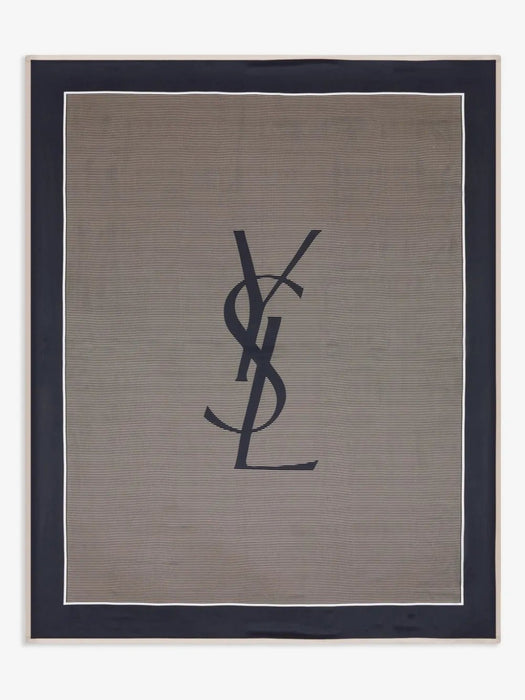 Signature Cassandre logo scarf 822138 3Y0394178 SAINT LAURENT 