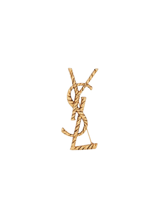 Cassandre YSL brooch in metal 840195 Y15008060 SAINT LAURENT 