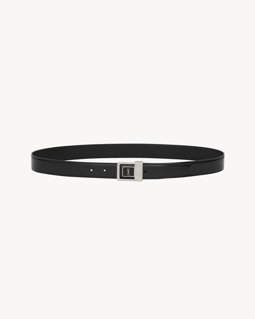 LA 66 belt in smooth leather 847812 AAG6L1000 SAINT LAURENT 