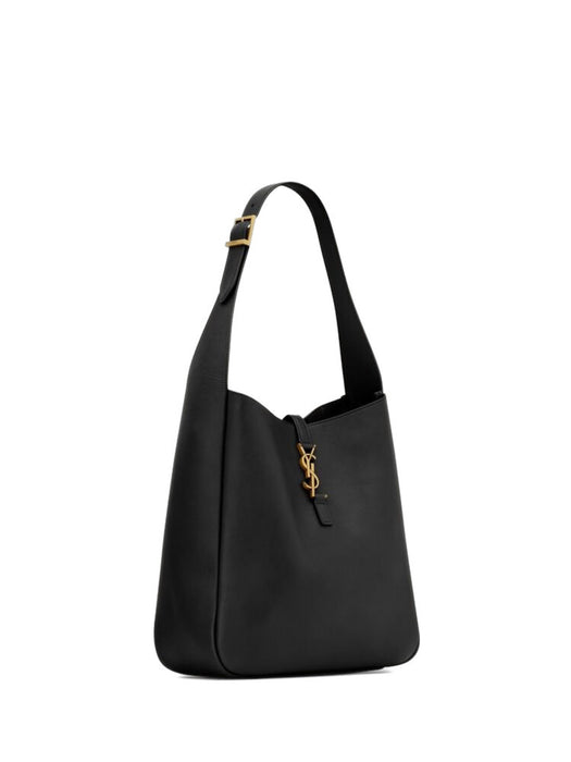 LE 5 À 7 supple LARGE in grained leather 850545 AAAUQ1000 SAINT LAURENT 