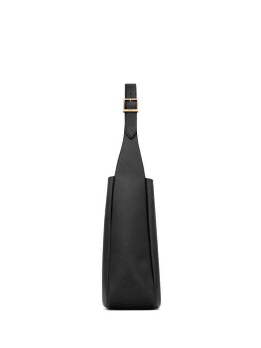 LE 5 À 7 supple LARGE in grained leather 850545 AAAUQ1000 SAINT LAURENT 