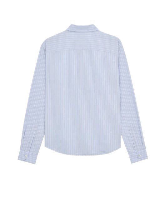 CASSANDRE shirt in striped cotton poplin 861080 Y7J664427 SAINT LAURENT 