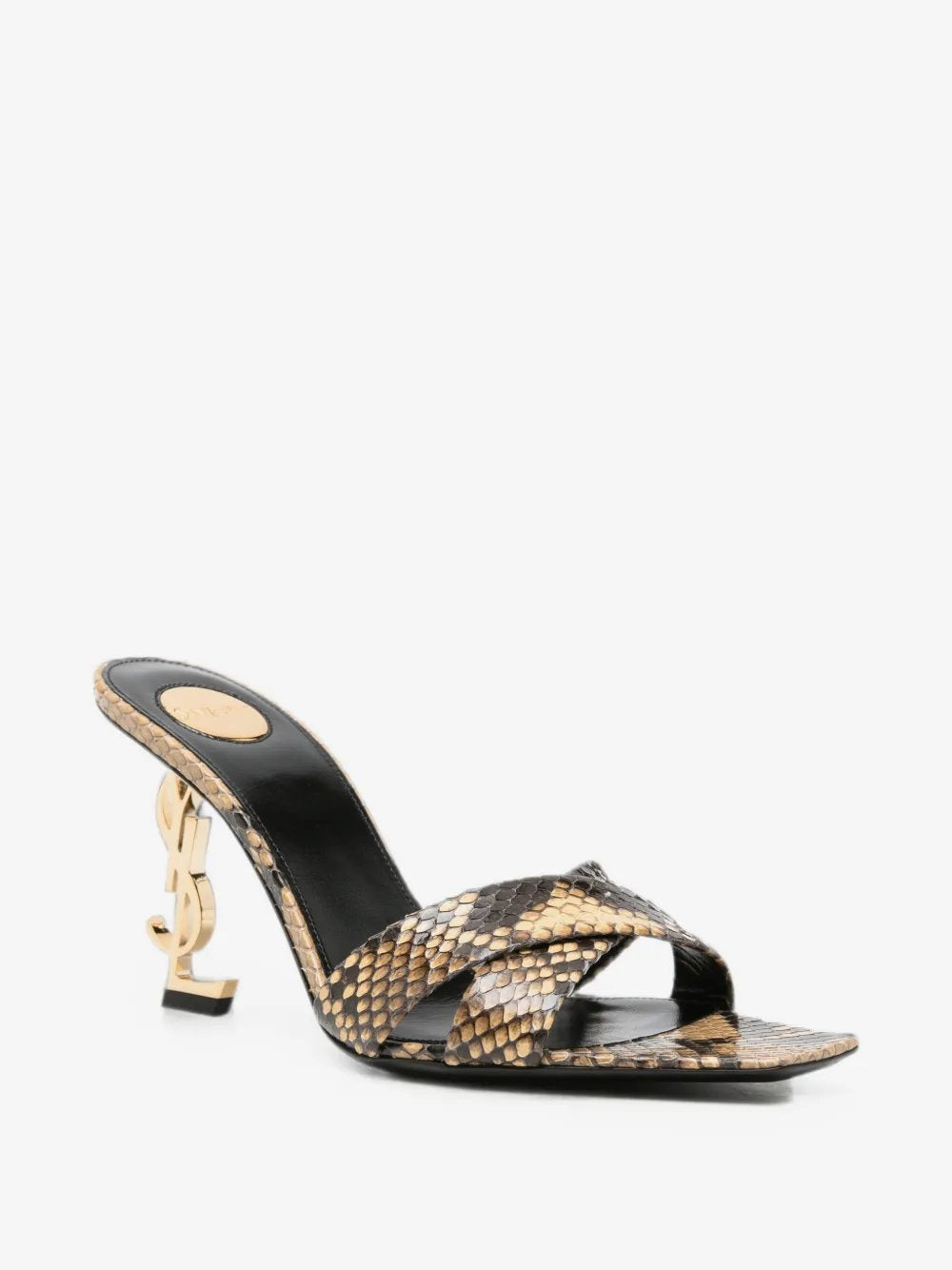 Opyum snakeskin-effect sandals 867791 LAAO17090 SAINT LAURENT 