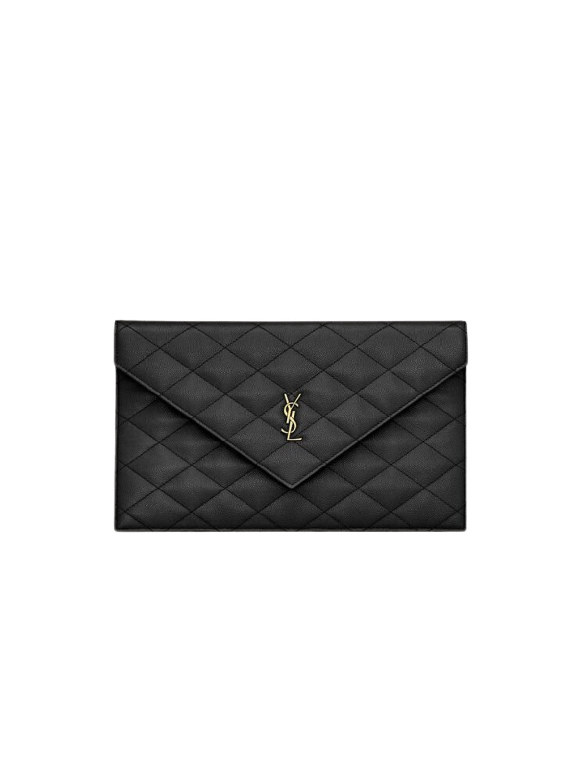 PARIS pouch in GRAIN DE POUDRE leather 869533 AAGOZ1000 SAINT LAURENT 