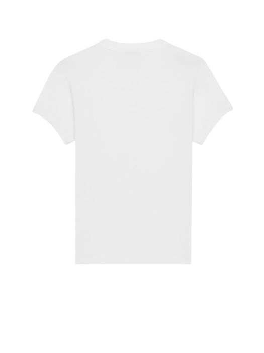 CASSANDRE T-shirt in ribbed cotton jersey 869630 Y38BD9000 SAINT LAURENT 