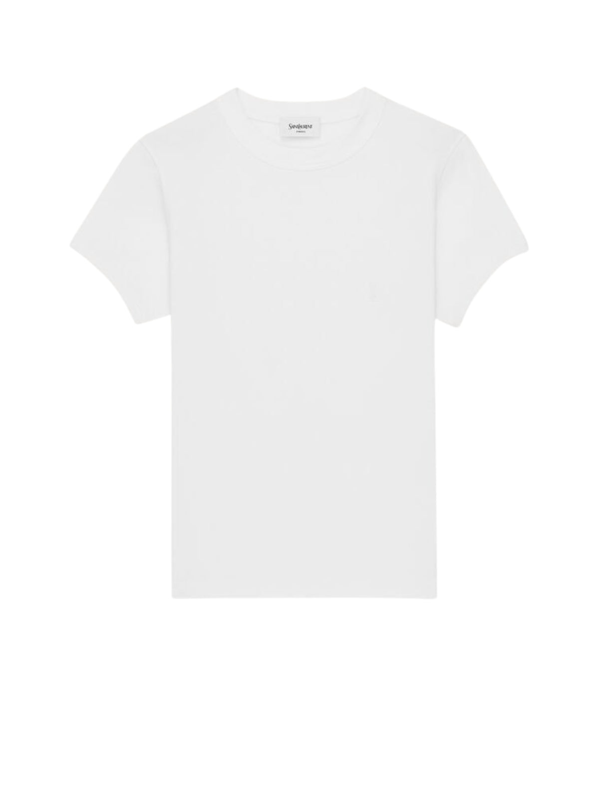 CASSANDRE T-shirt in ribbed cotton jersey 869630 Y38BD9000 SAINT LAURENT 