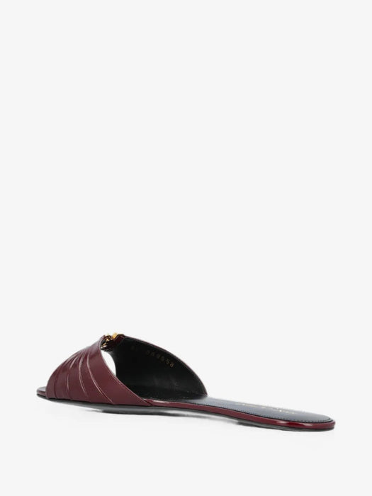 Babylone slides in smooth leather 869658 AAEHF6629 SAINT LAURENT 