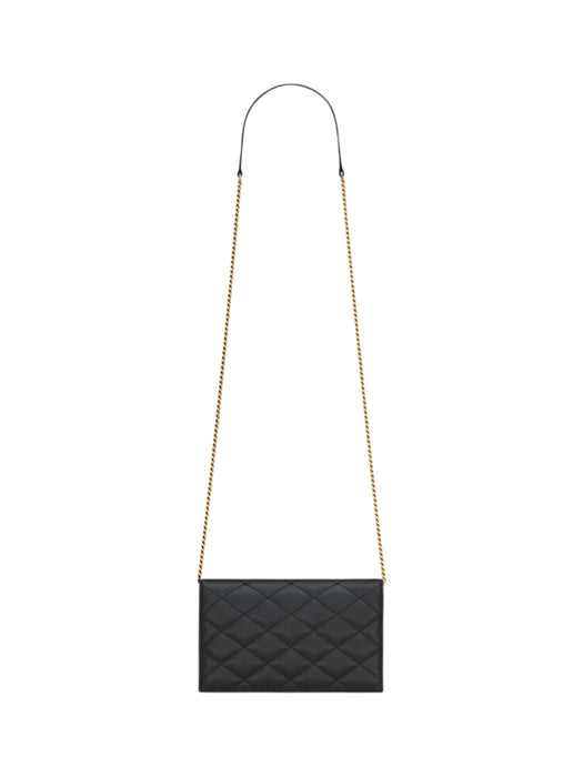 PARIS chain wallet in GRAIN DE POUDRE leather 871149 AAGOZ1000 SAINT LAURENT 