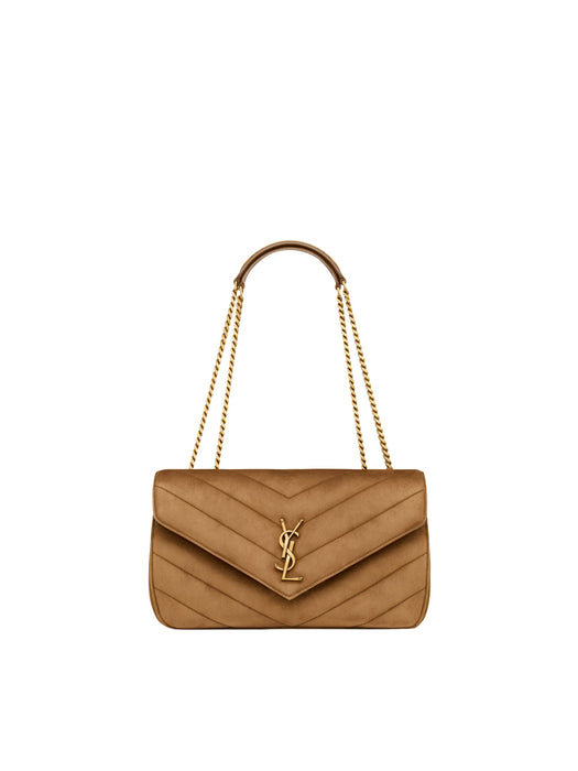 Loulou Medium in Matelassé Suede 871619 AAEY62916 SAINT LAURENT 