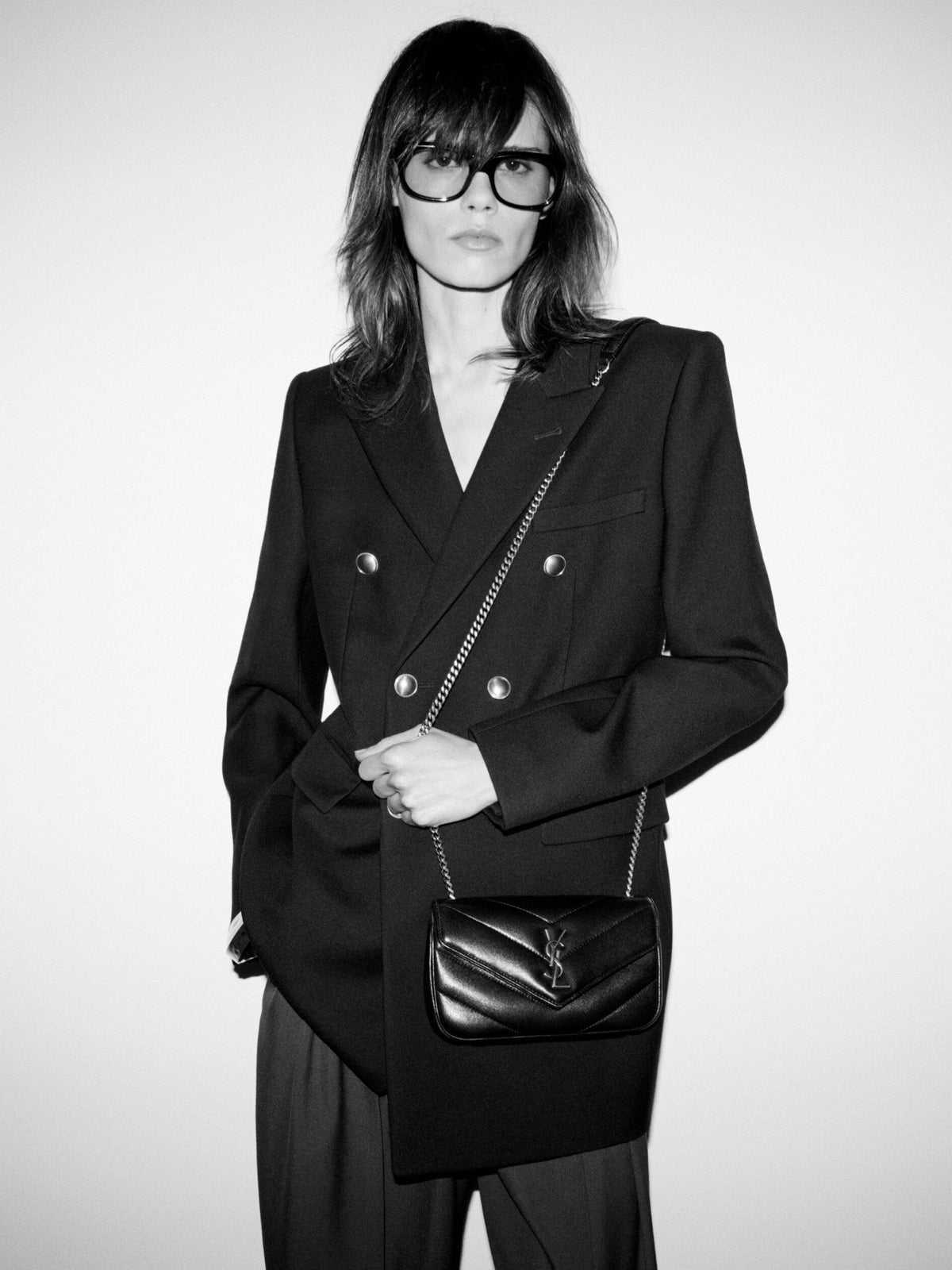 Loulou Mini in Lambskin 871629 AAEAX9207 SAINT LAURENT 